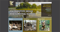 Desktop Screenshot of mnprimitiveskillsschool.com